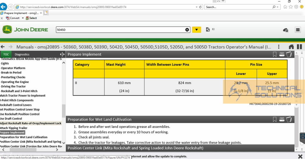 John Deere Service Advisor 5.4.4 Agriculture Construction Forestry 02.2025 + DTAC Solutions