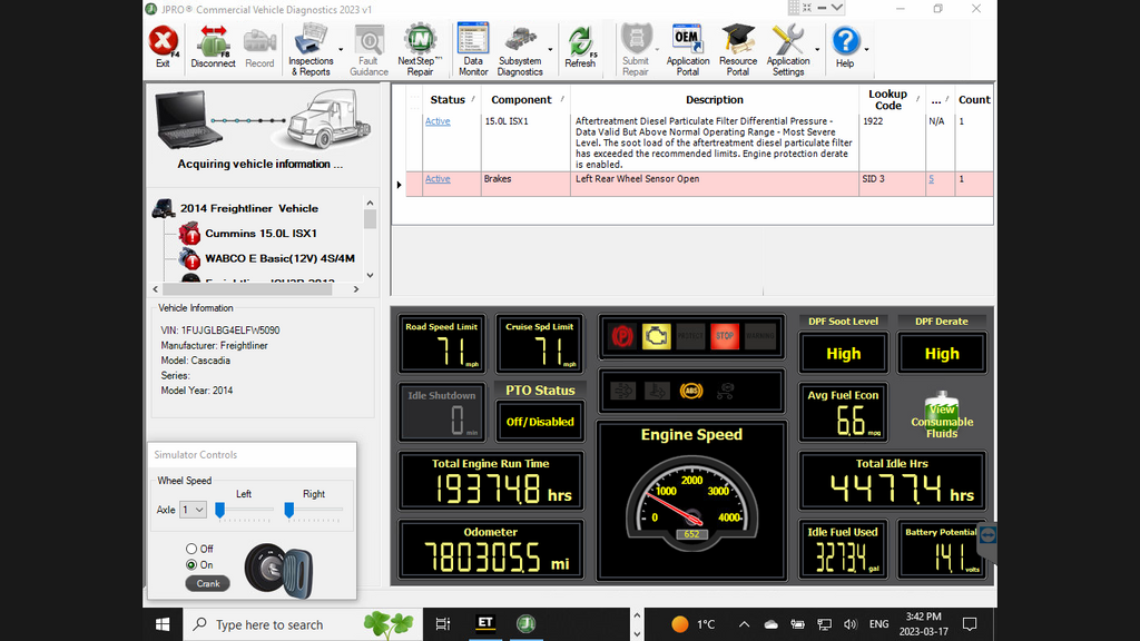 JPRO Noregon Commercial Fleet
Diagnostics 2025.V2