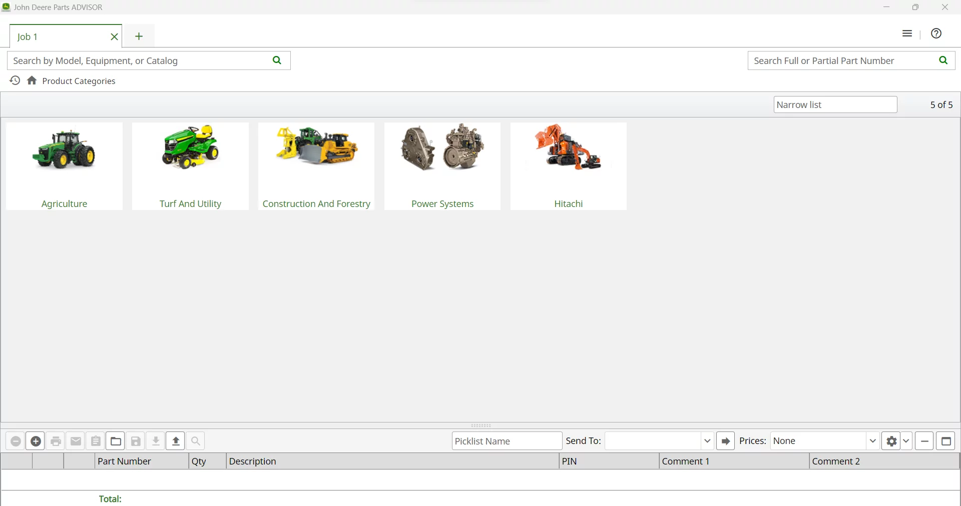 John Deere & Hitachi Parts Advisor [03.2025] CF + AG + HITACHI