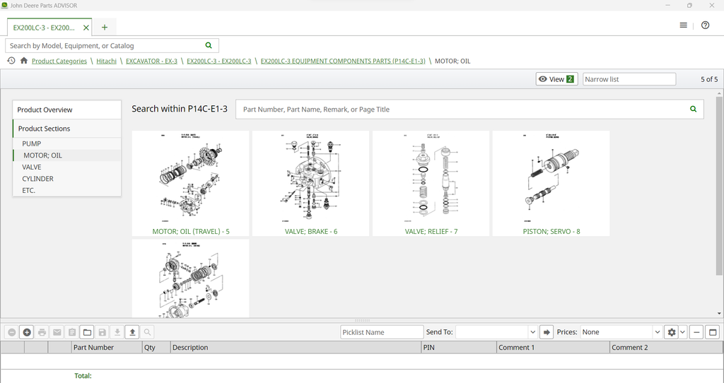 John Deere & Hitachi Parts Advisor [03.2025] CF + AG + HITACHI